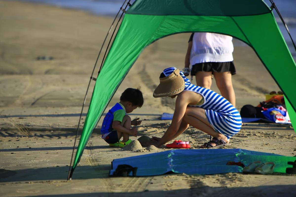 안면도스쿨버스캠핑장 - 안면도캠핑 여행