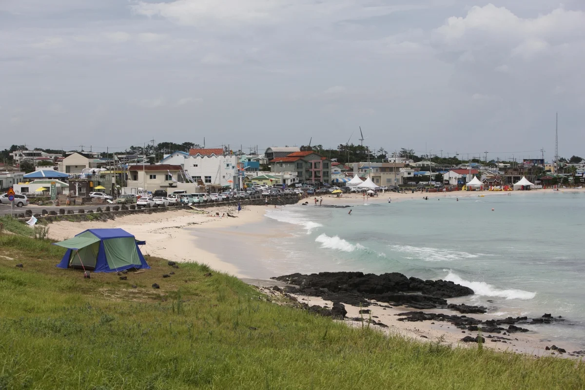 월정리 해변 - 제주여행 여행