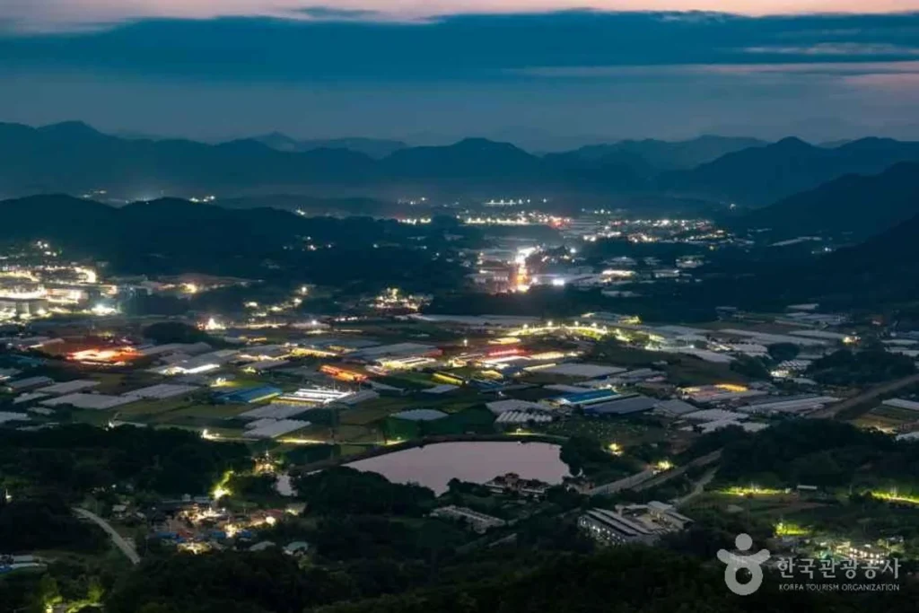 옥천군 야경 명소 (출처 : 한국관광공사)